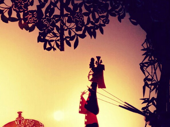 人形の繊細な線が美しい 皮影戲 影絵芝居 博物館 台湾高雄 エッグブログ